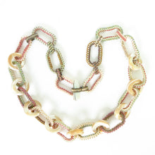 Load image into Gallery viewer, Oval Woven Links Necklace
