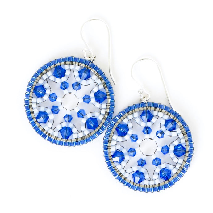Summer Snowflake Earrings