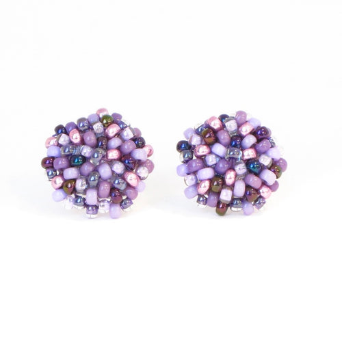 Color Dot Post Earrings