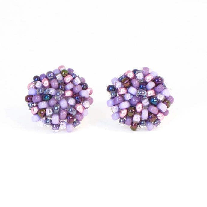 Color Dot Post Earrings