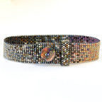 Extra Narrow Ombré Button Bracelet