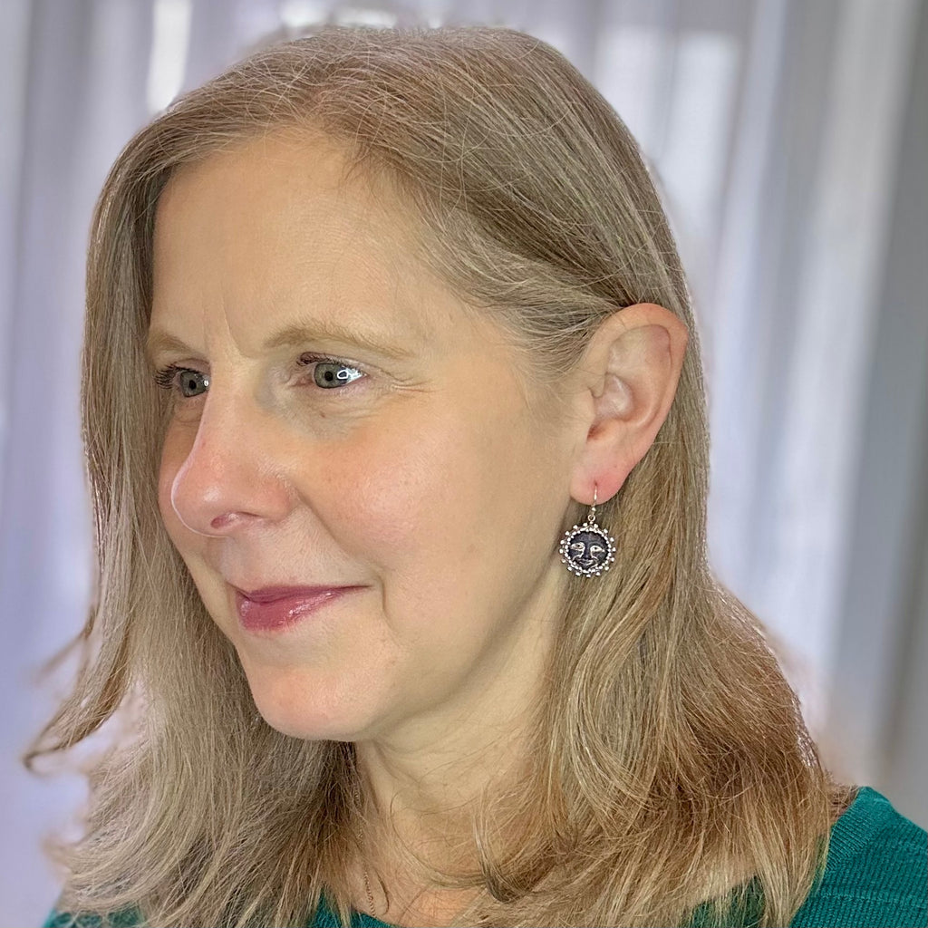 Man-in-the-Moon Earrings
