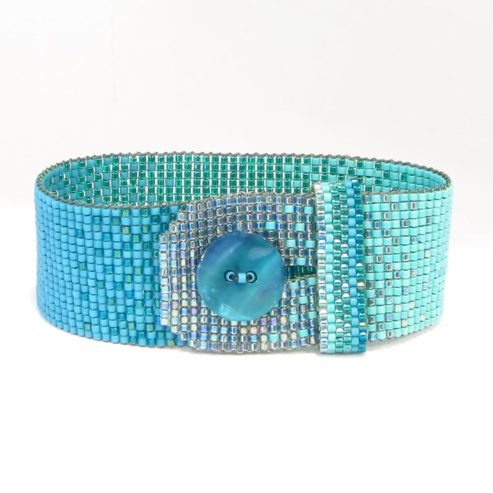 Ombré Button Bracelet