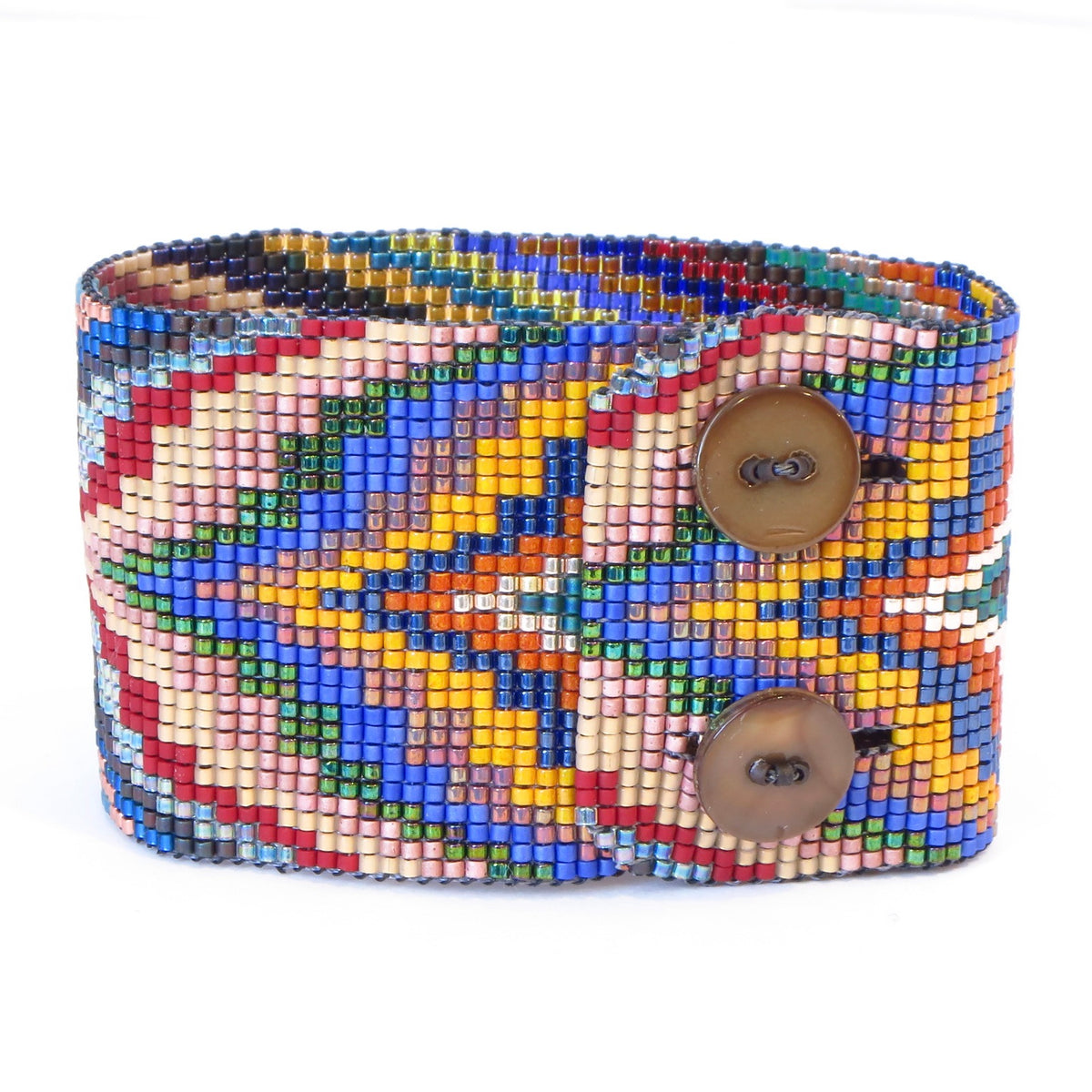 Wide Flame 🔥 Button Bracelet (2 colors)