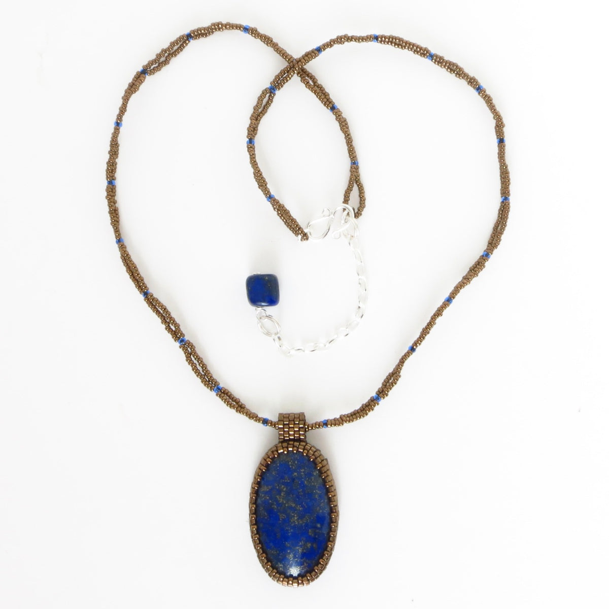 Lapis Lazuli Oval Cabochon Necklace