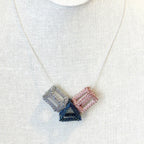 Open 3D Geometric Shapes Pendants