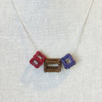 Open 3D Geometric Shapes Pendants