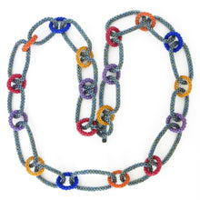 Load image into Gallery viewer, Long and Short Oval Links Necklace