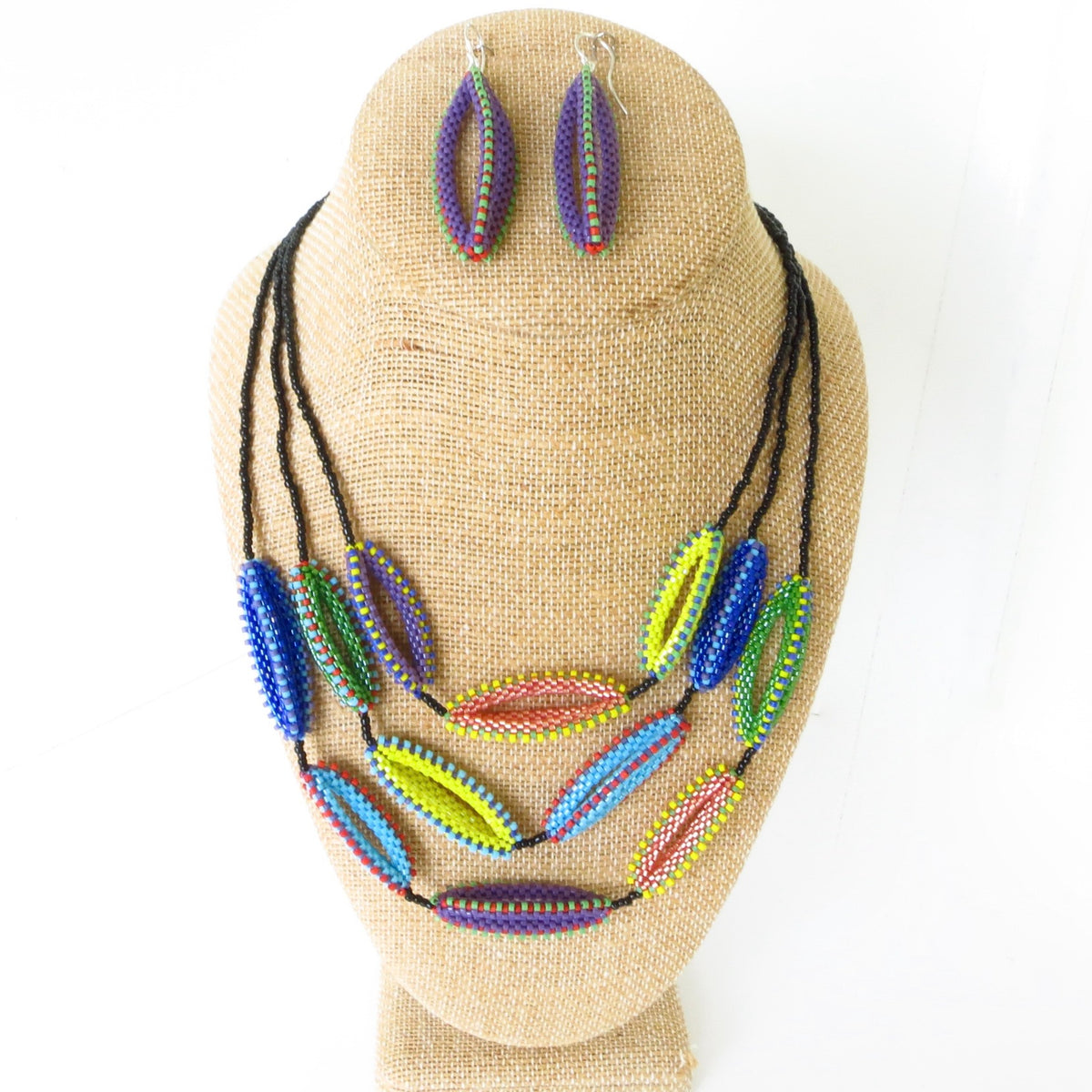 Blooming Prism Pods Necklace