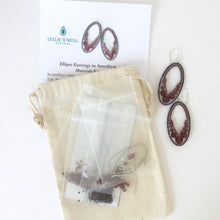 Load image into Gallery viewer, Ellipse Earrings--Materials Kit ONLY