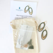 Load image into Gallery viewer, Ellipse Earrings--Materials Kit ONLY