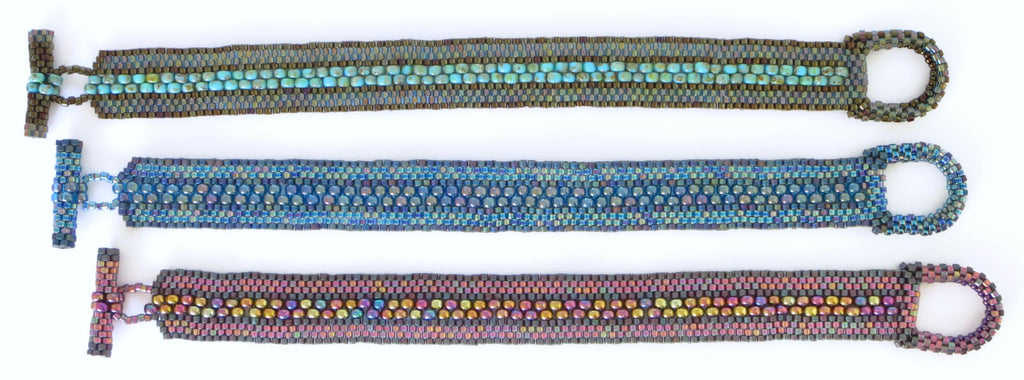 Downloadable PATTERN Meridian Toggle Bracelet