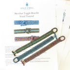 Downloadable PATTERN Meridian Toggle Bracelet