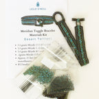 Meridian Toggle Bracelet-- Materials Kit ONLY (3 color options)