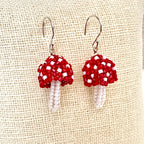 Fairy Tale Toadstool Earrings