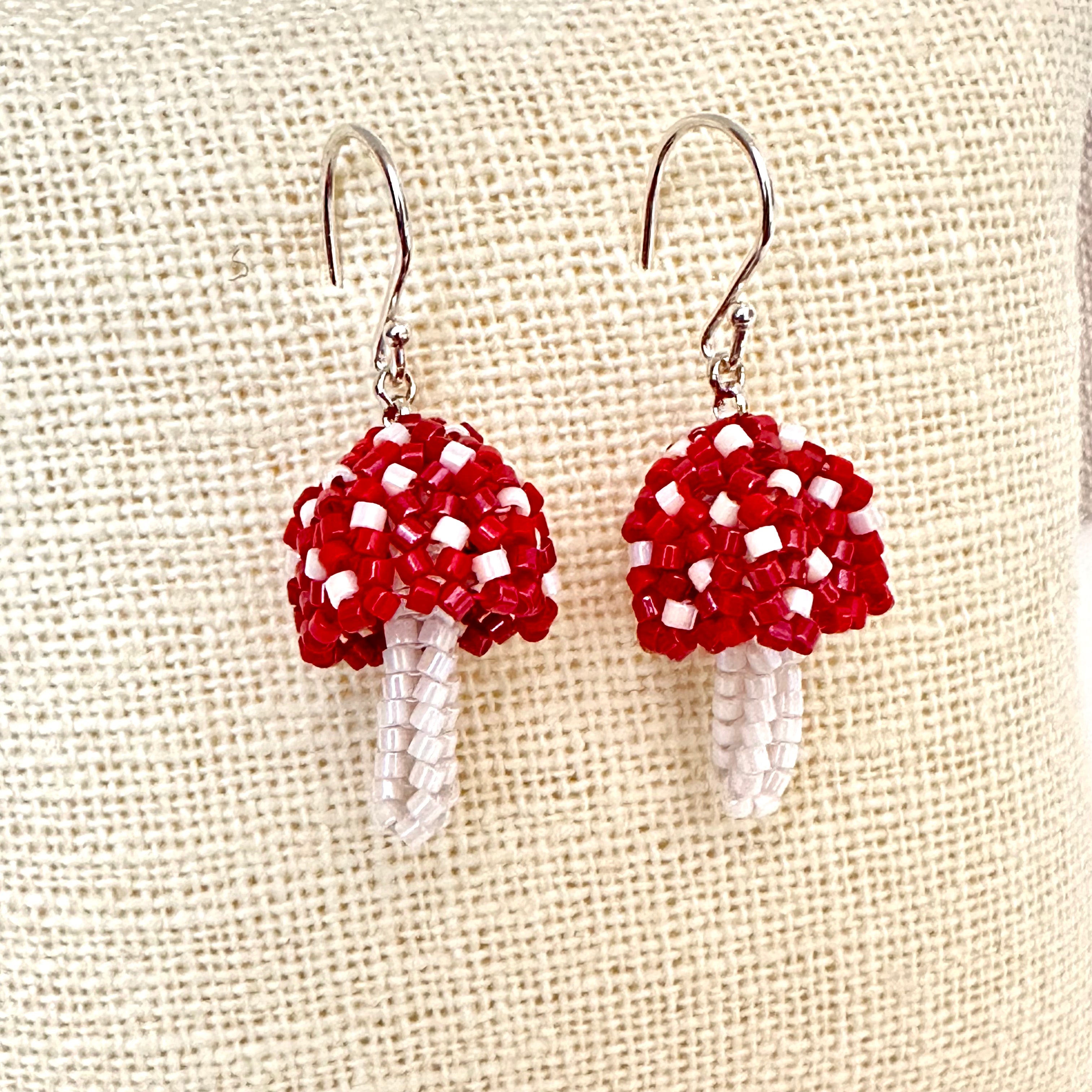 Fairy Tale Toadstool Earrings