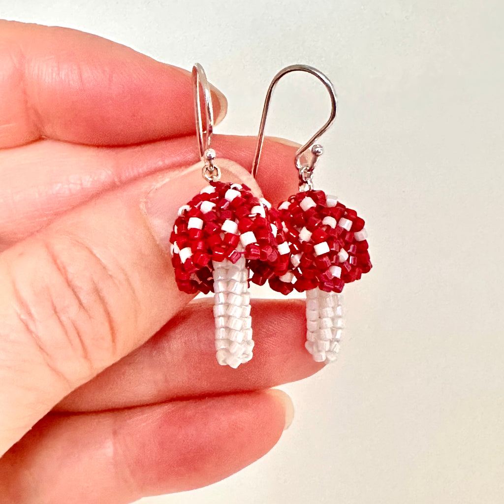 Fairy Tale Toadstool Earrings
