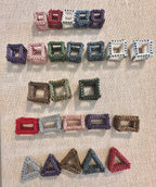 Open 3D Geometric Shapes Pendants
