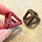 Open 3D Geometric Shapes Pendants
