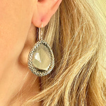 Load image into Gallery viewer, Vintage Clear Swarovski Rhinestone Teardrop Earrings