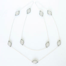 Load image into Gallery viewer, Summer Diamond Chain Station Necklace and Earrings
