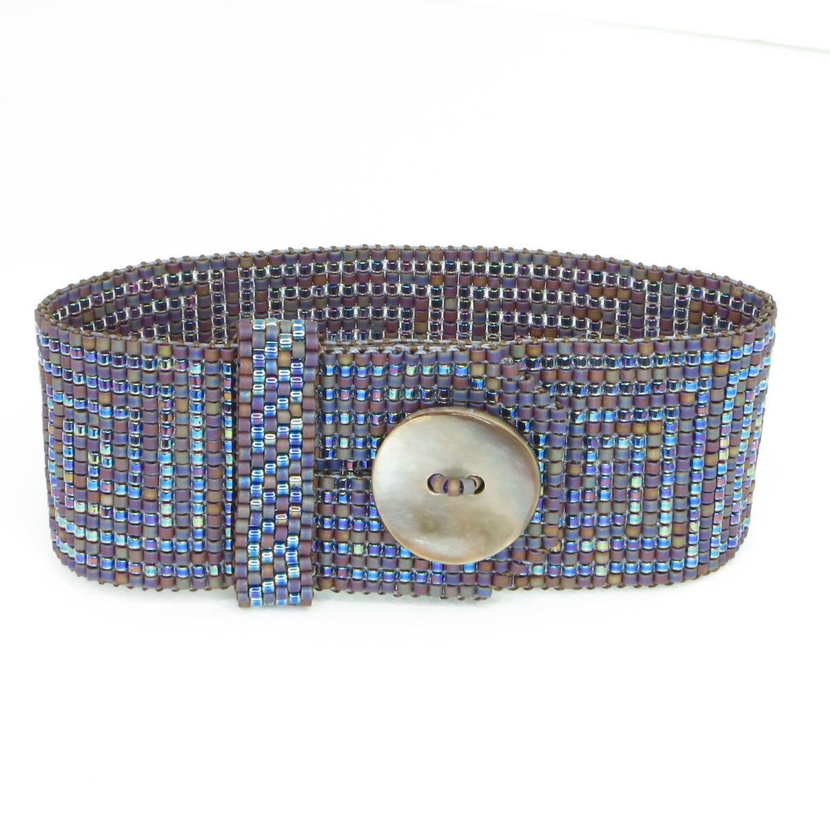 Meander Button Bracelet