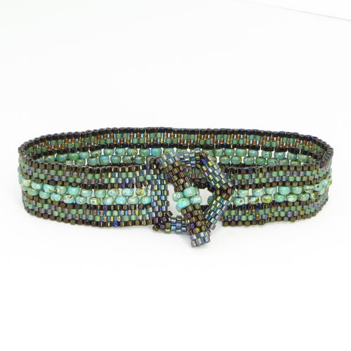 Beaded Toggle Bracelet