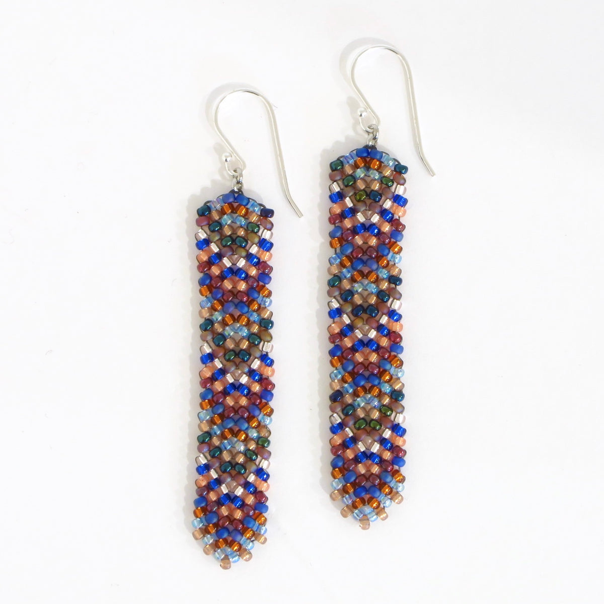 Chevron Drop Earrings