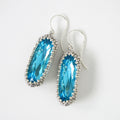 Swarovski Rhinestone Long Drop Earrings