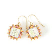 Load image into Gallery viewer, Crystal Cube Earrings