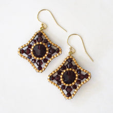 Load image into Gallery viewer, Victorian Quatrefoil Earrings