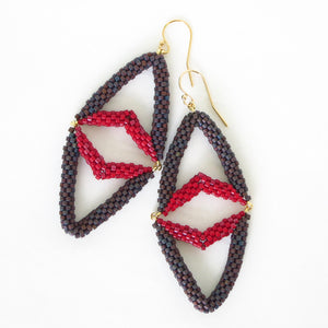 Mirror Double Drop Earrings (5 choices)
