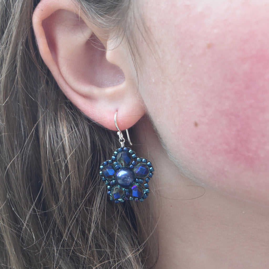 Elegant Flower Earrings