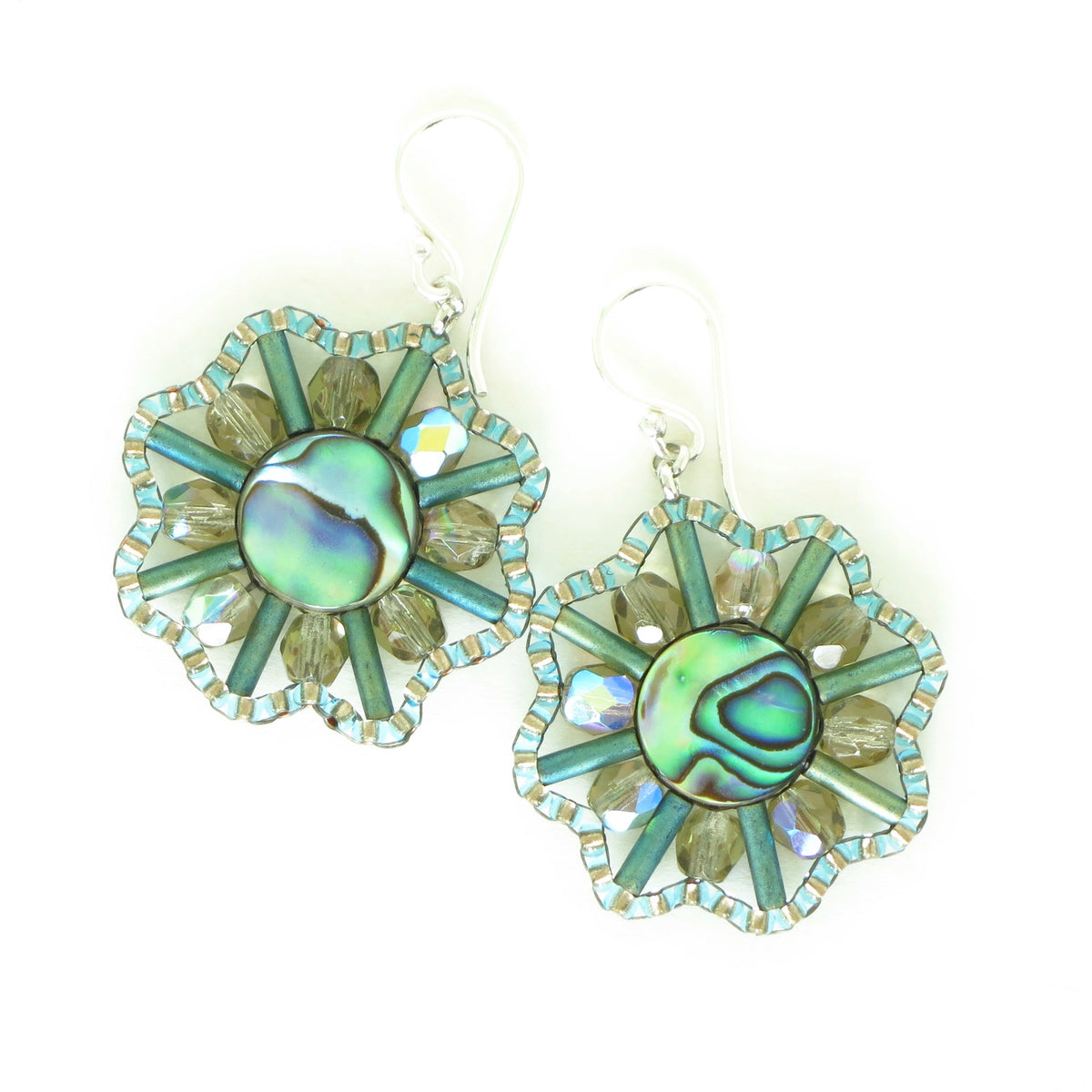 Assorted Colorful Shell Earrings & Pendant