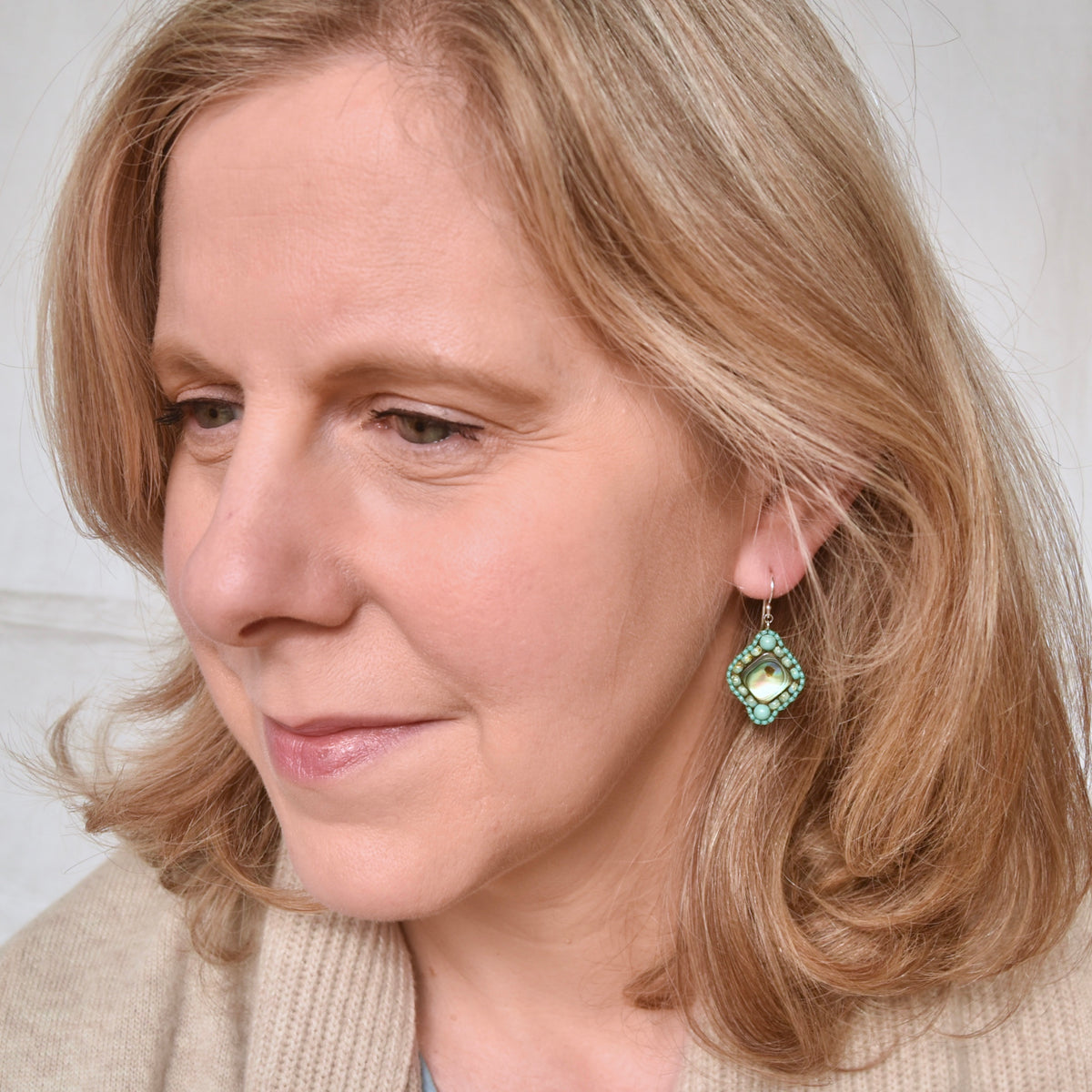 Assorted Colorful Shell Earrings & Pendant