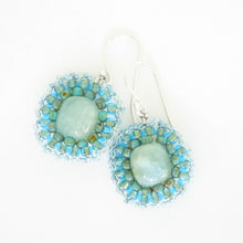 Load image into Gallery viewer, Aquamarine Pendant Earrings