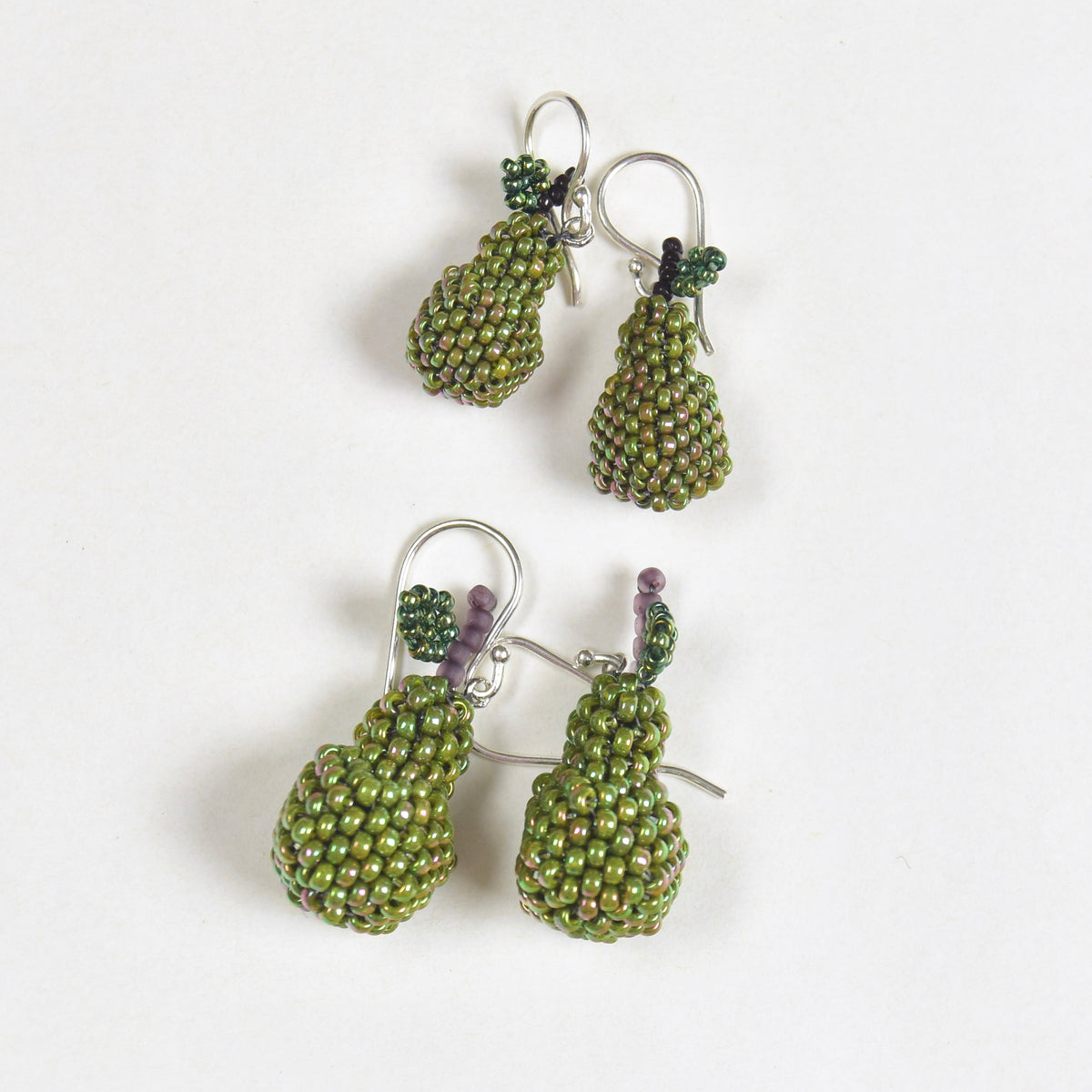 Pear Earrings & Pendant