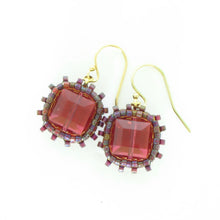 Load image into Gallery viewer, Crystal Cube Earrings