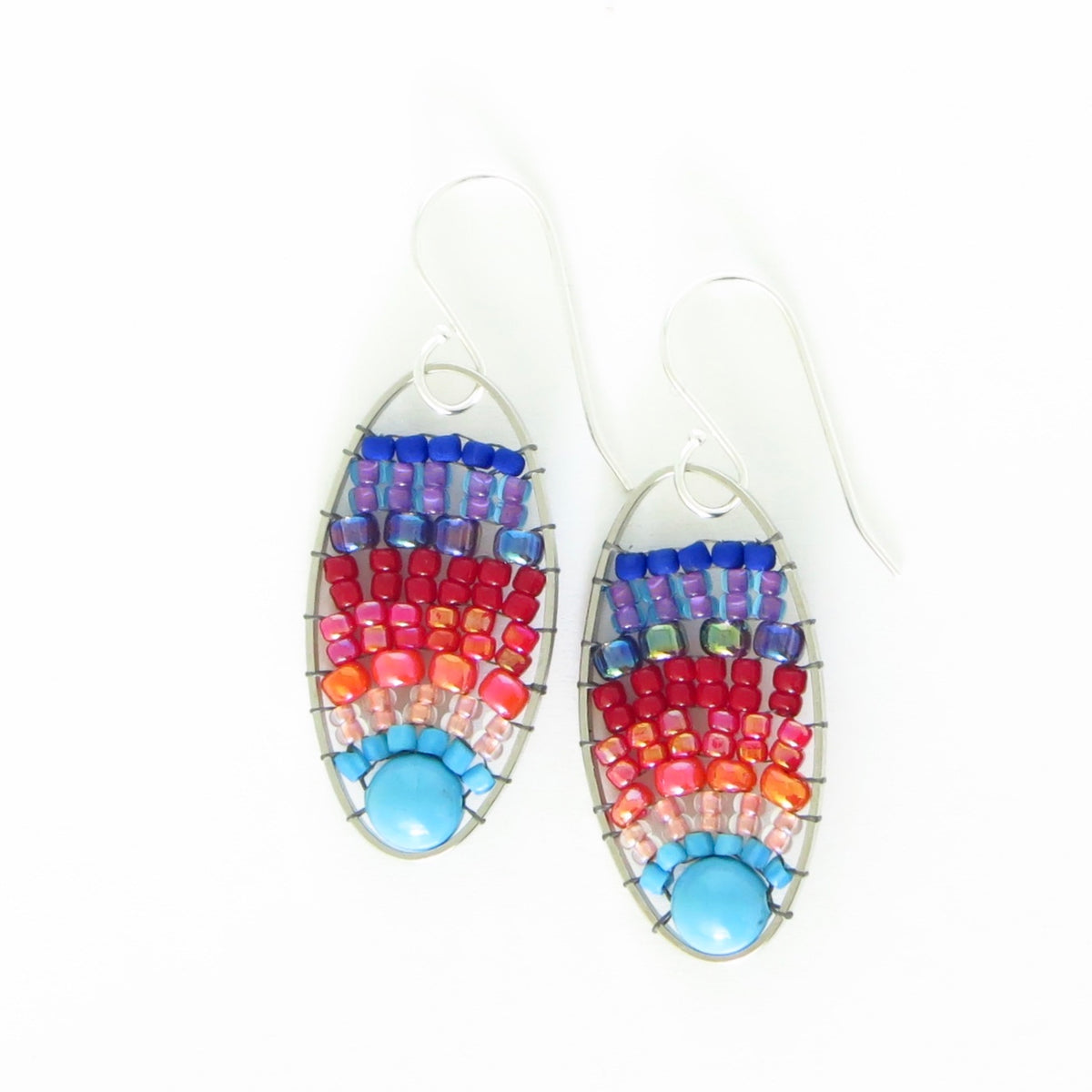 Rainbow Eclipse Earrings