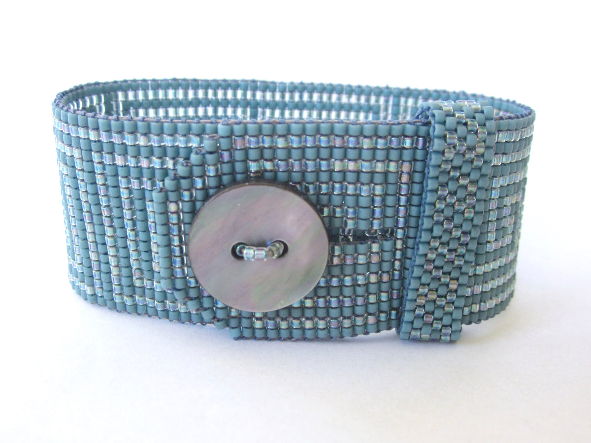 Meander Button Bracelet