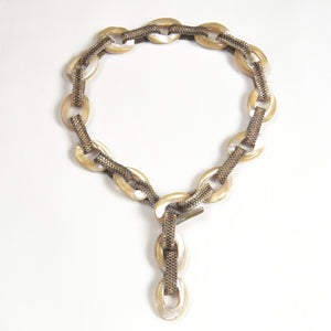 Mother of Pearl Links Necklace