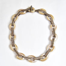 Load image into Gallery viewer, Mother of Pearl Links Necklace