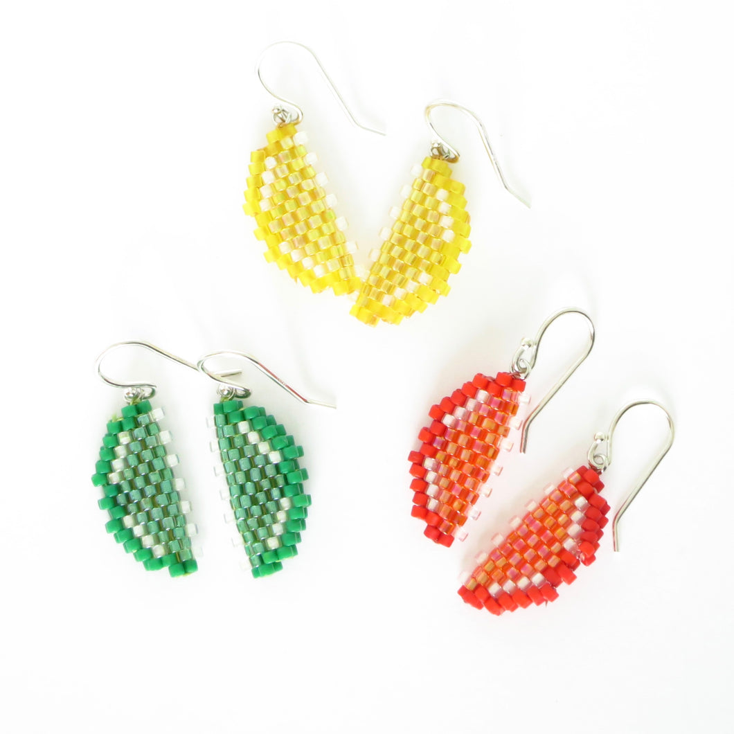 Citrus Slice Mini Earrings