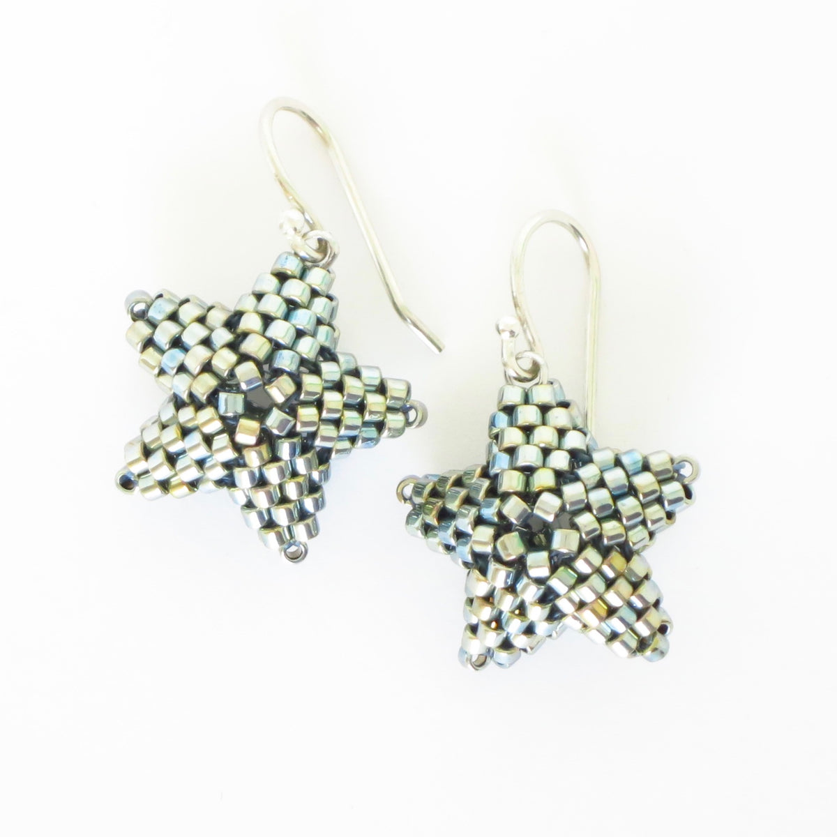Twinkling Stars Earrings, Shorter wires