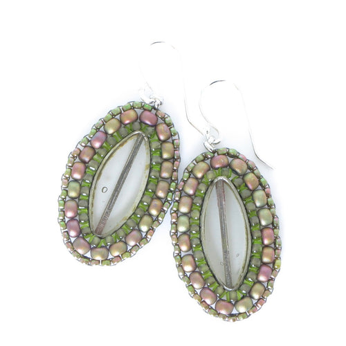 Marquis Glass Earrings