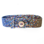 Extra Narrow Ombré Button Bracelet