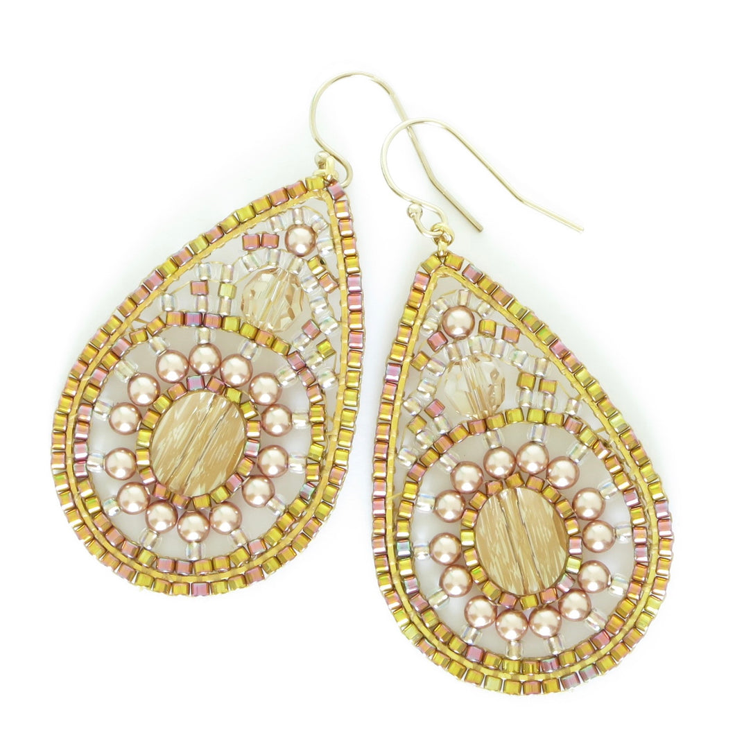 Celestial Teardrop Earrings