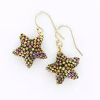 Twinkling Stars Earrings, Shorter wires