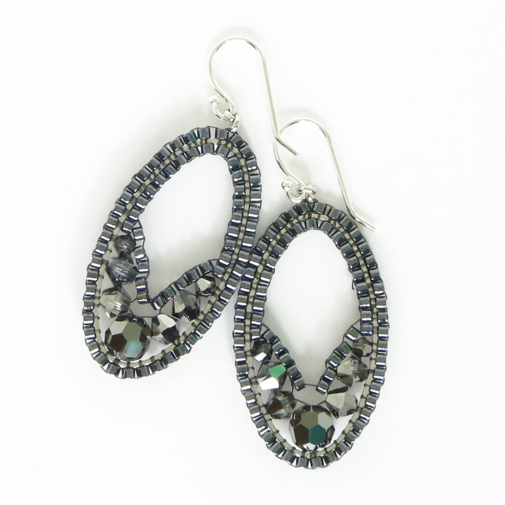 Mini Ellipse Earrings