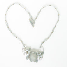 Load image into Gallery viewer, Moonstone Flower Necklace